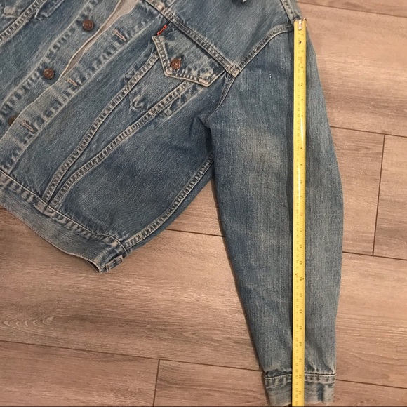 Type 3 Levi’s Trucker Early 80’s Orange Tab Two Pocket 70505 - 0217 Size 44 (L) - Picture 12 of 16